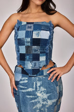 Load image into Gallery viewer, Patch Pocket Skirt
