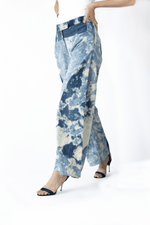 Load image into Gallery viewer, Denim Squared Flared Pants
