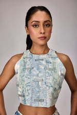 Load image into Gallery viewer, Loop &amp; Belt Blouse
