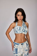 Load image into Gallery viewer, One Side Belt Blouse
