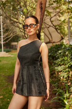 Load image into Gallery viewer, Black Ceinture Dress
