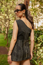 Load image into Gallery viewer, Black Ceinture Dress
