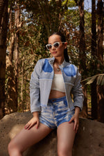 Load image into Gallery viewer, Patch Pocket Biker Jacket
