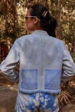 Load image into Gallery viewer, Patch Pocket Biker Jacket
